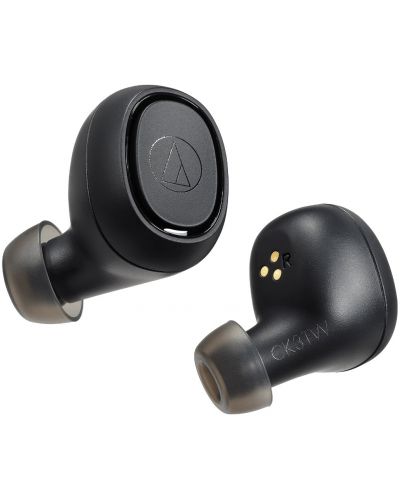 Безжични слушалки с микрофон Audio-Technica - ATH-CK3TW, черни - 2