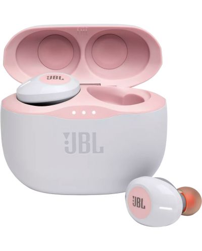 Безжични слушалки JBL - Tune 125, TWS, розови - 1