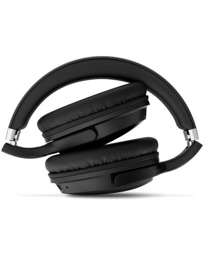 Безжични слушалки с микрофон Energy Sistem - Headphones BT Travel 7, ANC, черни - 5
