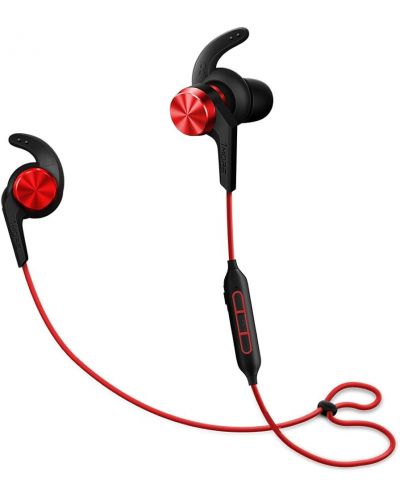 Спортни слушалки с микрофон 1more - iBFree, червени/черни - 2