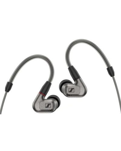 Слушалки Sennheiser - IE 600, Hi-Fi, сиви - 1