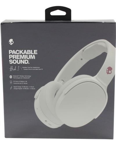 Безжични слушалки Skullcandy - Hesh 3 Wireless, White/Crimson - 5