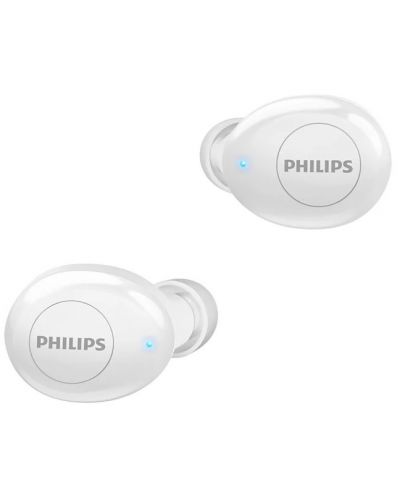 Безжични слушалки Philips - TAT2205, TWS, бели - 2