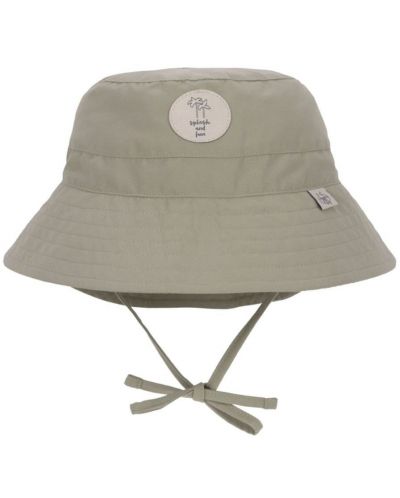 Слънцезащитна шапка с периферия Lassig - Splash & Fun, Olive, размер 50/51, 19-36 м - 1