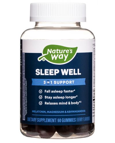 Sleep Well, 60 таблетки, Nature's Way - 1