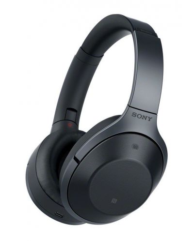 Слушалки Sony MDR-1000X - черни - 1