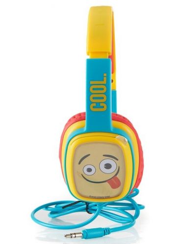 Детски слушалки Emoji - Flip n Switch, многоцветни - 2