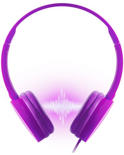 Слушалки с микрофон Energy Sistem - Colors Mic, Grape - 2