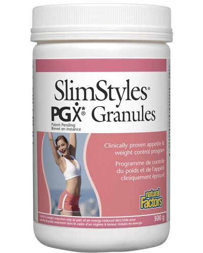 SlimStyles PGX Granules, 300 g, Natural Factors - 1