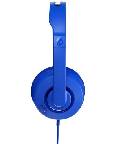 Детски слушалки с микрофон Skullcandy - Cassette Junior, сини - 4
