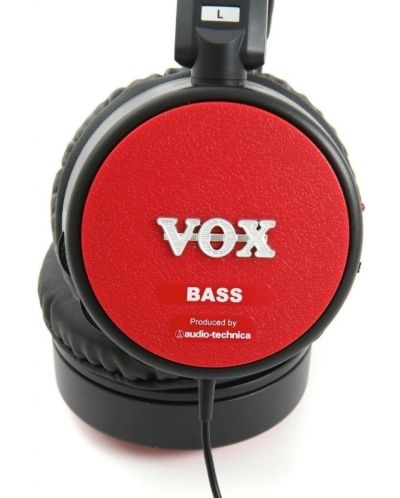 Слушалки за китара VOX - amPhones BASS, черни/червени - 4