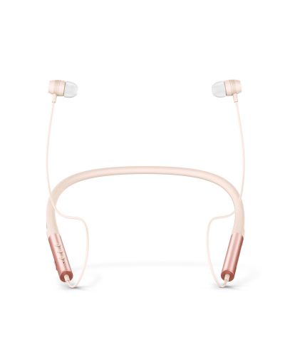 Безжични слушалки Energy Sistem - Earphones Neckband 3, Rose Gold - 2