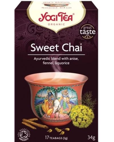 Сладък чай, 17 пакетчета, Yogi Tea - 1