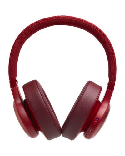 Безжични слушалки с микрофон JBL - Live 500BT, червени - 2