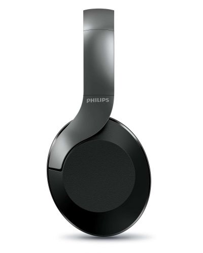 Безжични слушалки с микрофон Philips - TAPH805BK/00, черни - 4