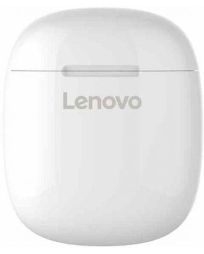 Безжични слушалки Lenovo - HT30, TWS, бели - 3