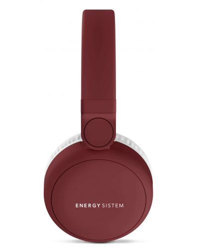 Безжични слушалки Energy Sistem - Headphones 2 Bluetooth, Ruby Red - 4