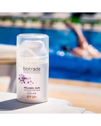 Biotrade Melabel Слънцезащитен крем за лице, SPF 50+, 50 ml - 3