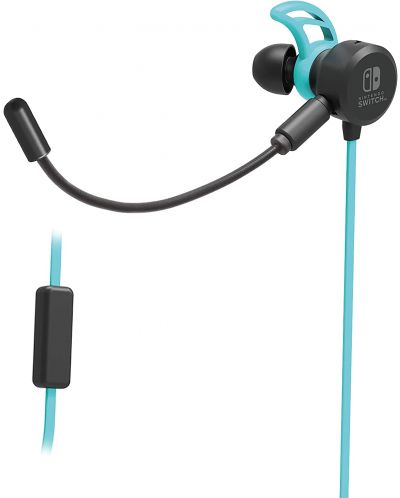 Слушалки Hori - Gaming Earbuds Pro with Mixer (Nintendo Switch) - 3