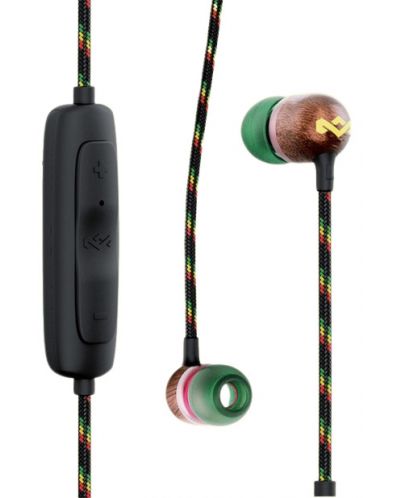 Безжични слушалки House of Marley - Smile Jamaica Wireless 2, Rasta - 4