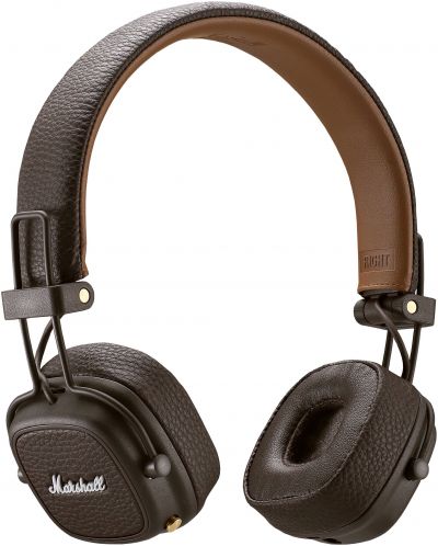 Безжични слушалки Marshall - Major III, кафяви - 4