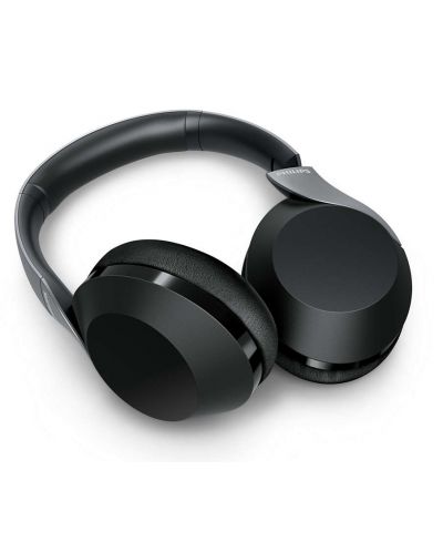 Безжични слушалки с микрофон Philips - TAPH805BK/00, черни - 2