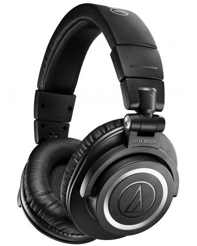 Слушалки с микрофон Audio-Technica - ATH-M50xBT2, черни - 1