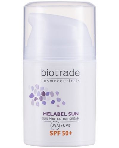 Biotrade Melabel Слънцезащитен крем за лице, SPF 50+, 50 ml - 1