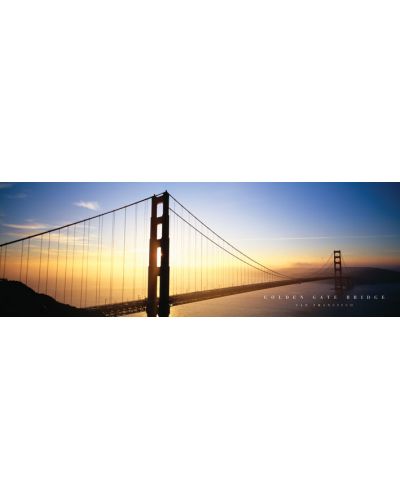 Слим плакат - Golden Gate Bridge (San Francisco)