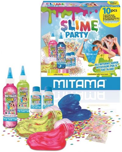Слайм комплект Mitama Slime Party - 10 части - 2