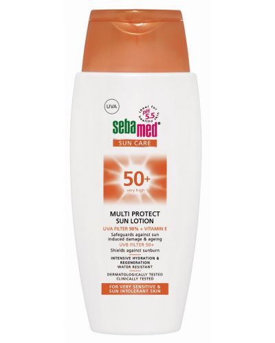 Слънцезащитен лосион SPF50+ Sebamed, 200 ml - 1