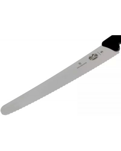 Сладкарски нож Victorinox - Fibrox, 26 cm, черен - 2