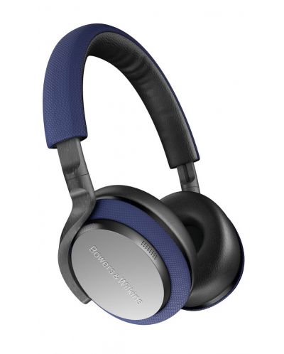 Безжични слушалки Bowers & Wilkins - PX5, ANC, черни/сини - 1