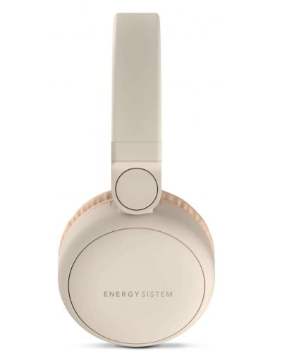 Безжични слушалки с микрофон Energy Sistem - Headphones 2 Bluetooth, бежови - 4