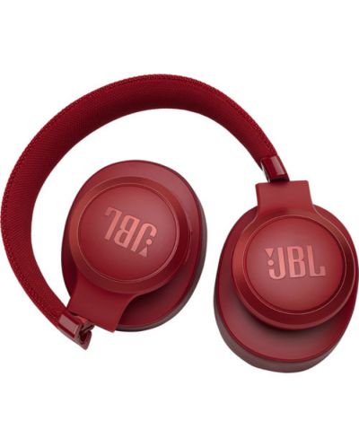 Безжични слушалки с микрофон JBL - Live 500BT, червени - 3