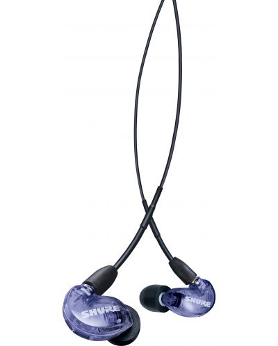 Слушалки с микрофон Shure - SE215 Special Edition UNI, лилави - 2