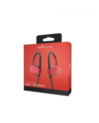 Безжични слушалки Energy Sistem - Sport 1 Bluetooth, червени - 5