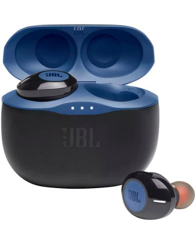 Безжични слушалки JBL - Tune 125, TWS, сини - 1