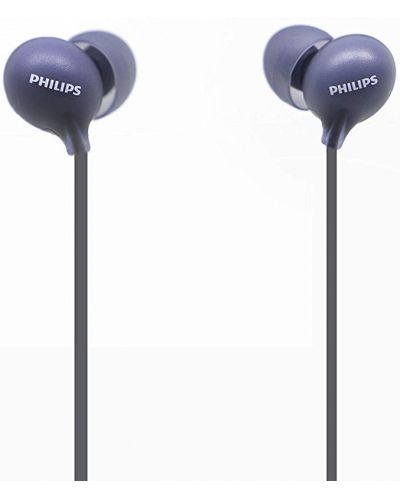 Слушалки с микрофон Philips - SHE2405BK, черни - 3
