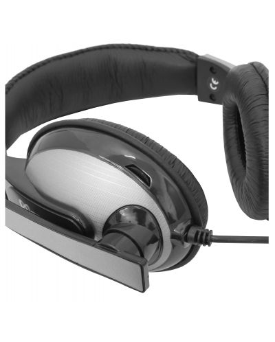 Слушалки с микрофон SBOX - HS-302, черни/сребристи - 4