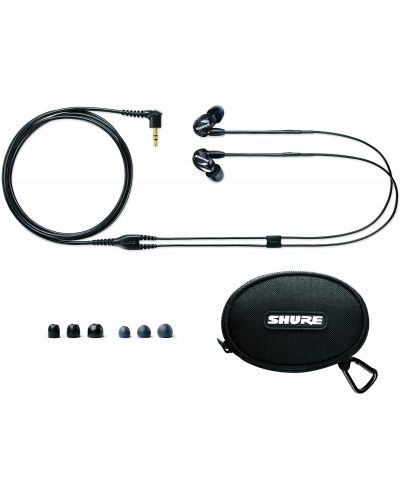 Слушалки Shure - SE215 Pro, черни - 6