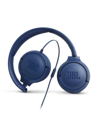 Слушалки JBL T500 - T500, Сини - 5