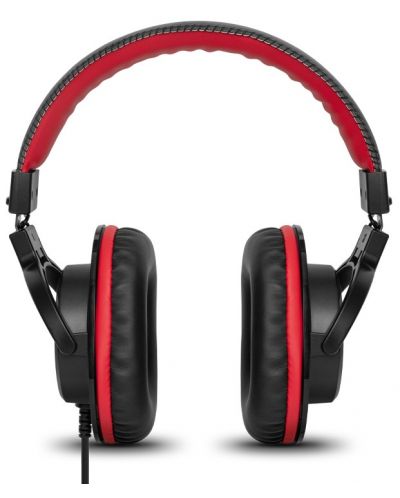 Слушалки Numark - HF175, DJ, черни/червени - 2
