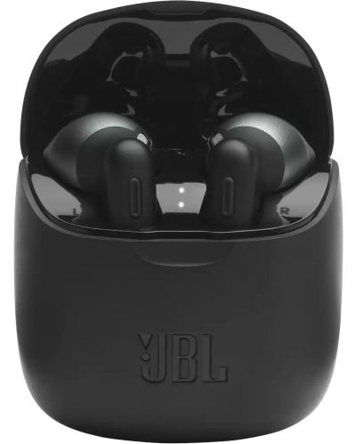 Безжични слушалки с микрофон JBL - T225 TWS, черни - 6