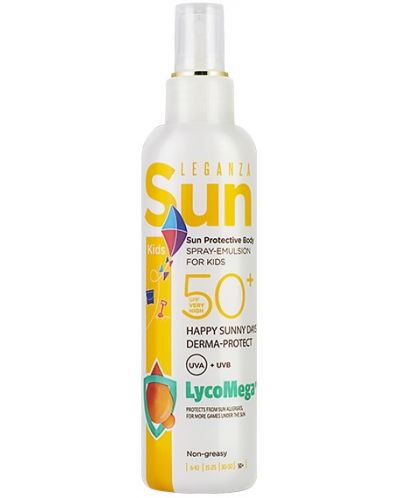 Leganza Слънцезащитен спрей за деца, SPF50+, 200 ml - 1