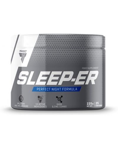 Sleep-ER Powder, портокал, 225 g, Trec Nutrition - 1