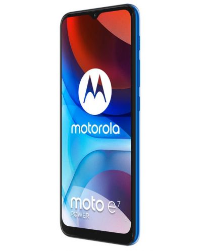 Смартфон Motorola - Moto E7 Power, 6.5, 4/64GB, син - 3