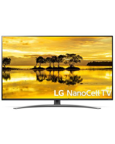 Смарт Телевизор LG 49SM9000 - 49", 4K, Nano Cell, LED, сив - 1