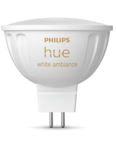 Смарт крушка Philips - Hue White Ambiance, 5.1W, GU5.3, MR16, dimmer - 3