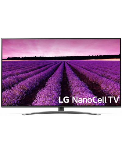 Смарт Телевизор LG 55SM8200 - 55", 4K, Nano Cell, Edge LED, сив - 1